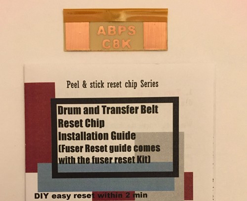 Easy reset drum belt - drum,