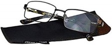 Premium  - Foster Grant - Knox Gun - Mens Reading Glasses + Free Matching Case