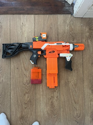 Nerf stryfe with attachments - stryfe,