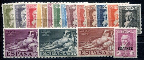Spain 1930 464 481 mnh - spain,