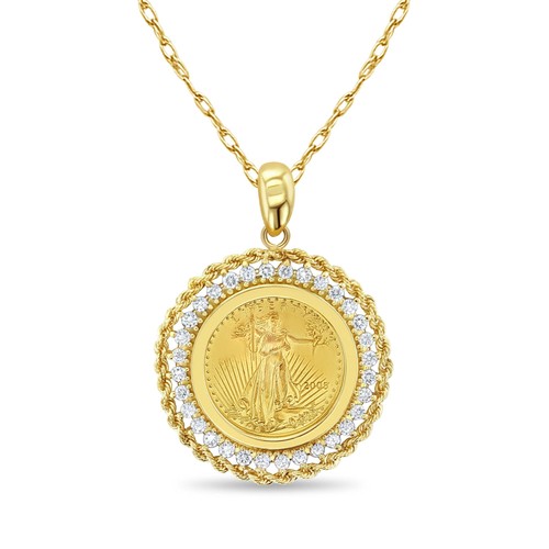 22k 10oz fine gold lady - 22k,