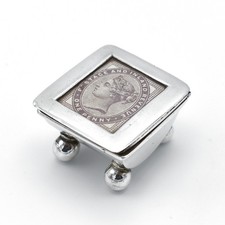 Vintage Solid Silver Stamp