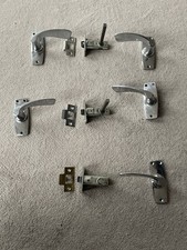 Mid century silver coloured