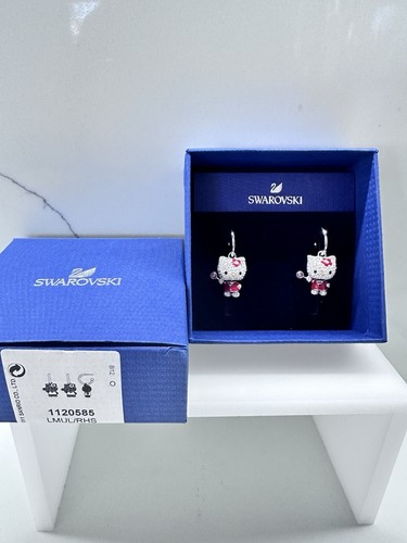 Swarovski hello kitty pierced - swarovski,