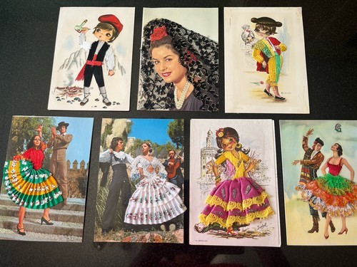 Vintage embroidered spanish - vintage,