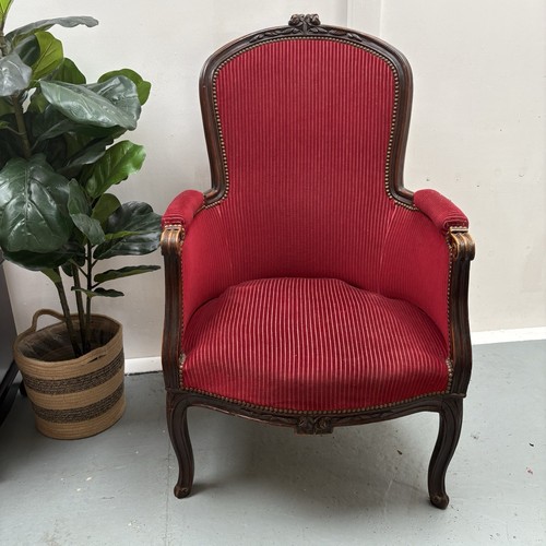 French mahogany red striped - mahogany,