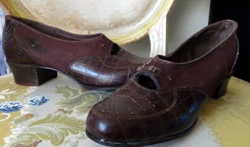 Vintage 1920s brown - vintage,