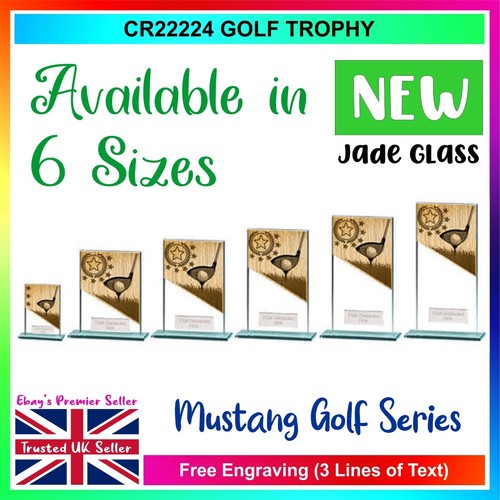 Golf trophy mustang jade - mustang,