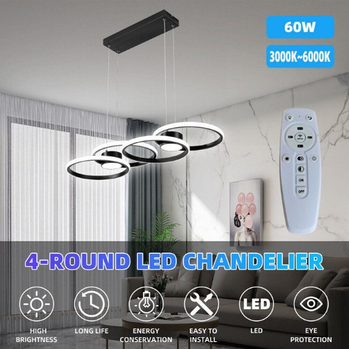 Modern rings led dimmable - modern,