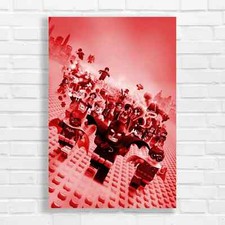 Vibrant LEGO Superheroes Red