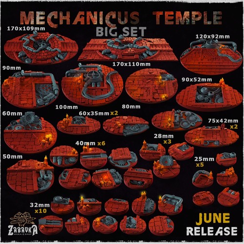 Techpriest temple bases - , or