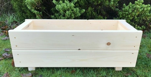 Wooden planter garden - wooden, herbs