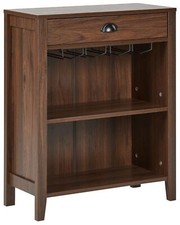 1 Drawer Sideboard Dark Wood
