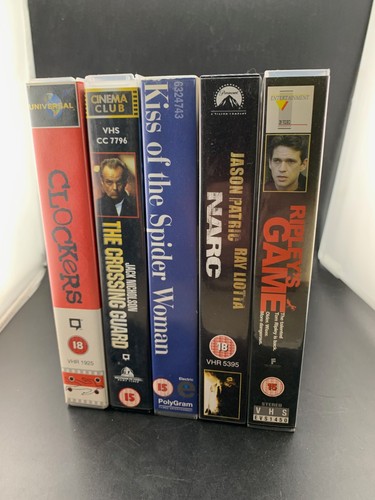 Crime vhs bundle - crime,