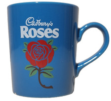 Cadbury's Roses Blue Cup Vintage Promotional Collectable Retro 