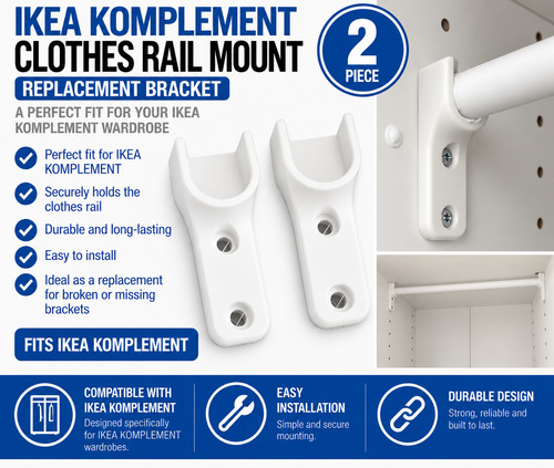 Ikea komplement clothes rail - komplement,
