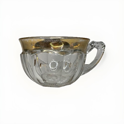 Vintage eapg punch cup gold - vintage,