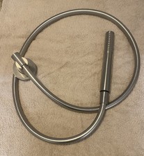 Origins Living Handheld Shower,smooth 1.5m Hose&elbow Brushed Nickel Ex-display 