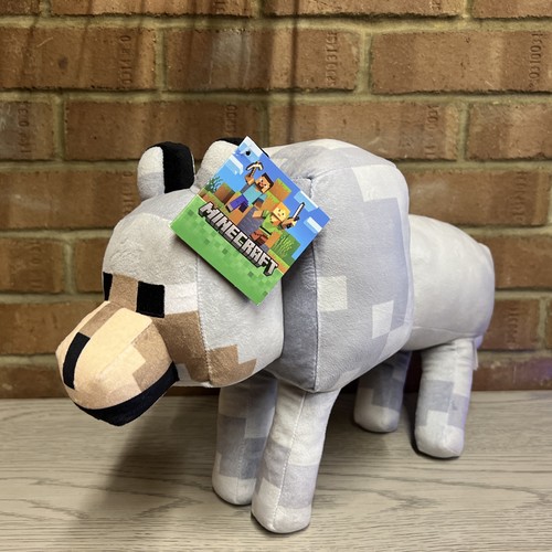 Minecraft wolf plush - wolf,