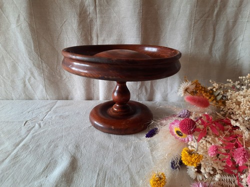 Vintage hand turned - vintage, elm