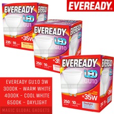 EVEREADY GU10 LED Bulbs Spot