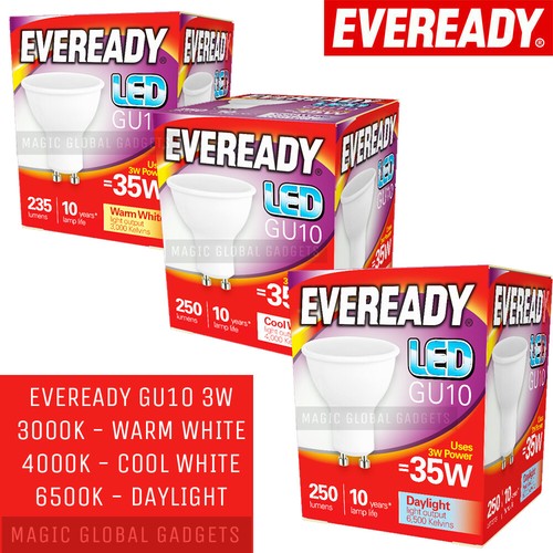 Eveready gu10 led bulbs spot - eveready,