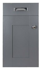 Ready to Fit & Paint Primed Shaker Kitchen Unit Cupboard Doors Woodgrain Effect 