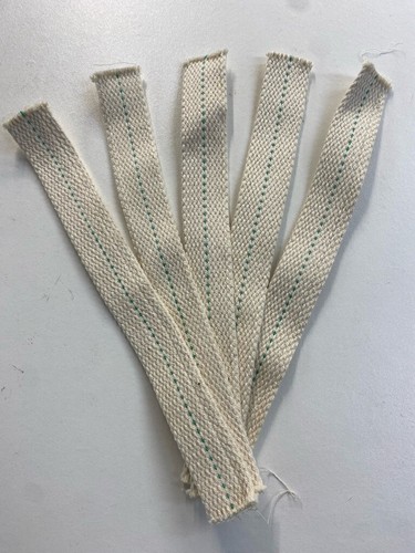 Paraffin flat wick pieces 9 - wick,