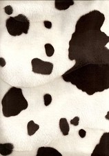 Brown Cow Animal Print faux