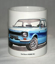 Classic Car Mug. Ford Escort