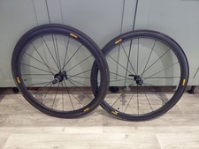 Fantastic Pair Of Mavic SSC Cosmic Carbone 40 Wheels 700 c For Tubular Tyres