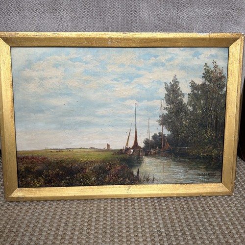 Oil canvas william - oil, on