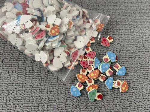Over 200 wooden mushroom - 200,