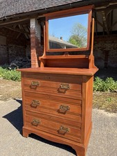 Antique Satinwood Art Nouveau