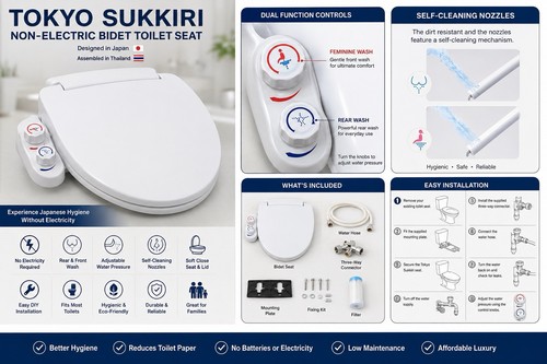 Non electric bidet toilet seat - bidet,