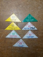 7 Vintage Caravan Club Badges