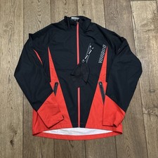 Voodoo Cycles Black/red Lightweight Windbreaker Jacket XL (defect)
