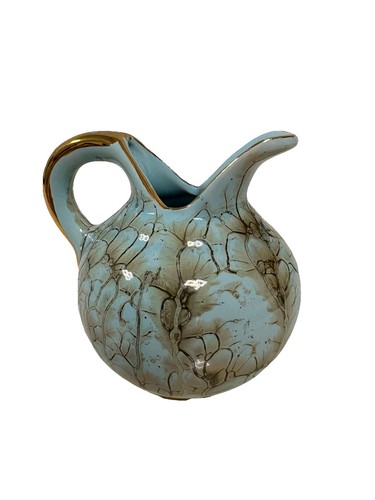 Vintage gouda pottery jug - pottery,
