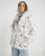 River Island Womens Coat White