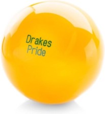 Standard Outdoor Yellow Lawn Bowls Jack (63-64mm, approx. 266g) (UK)