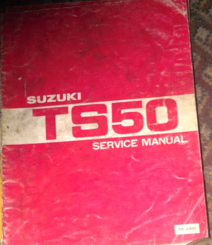 Suzuki ts50 service - suzuki,