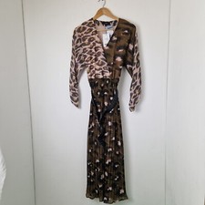 Next Pink Brown Colour Block