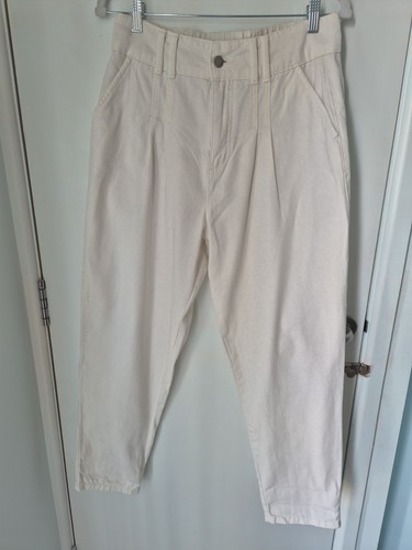 New look white denim high - new,