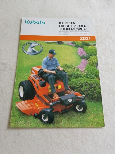 Kubota diesel zero turn mower - diesel,