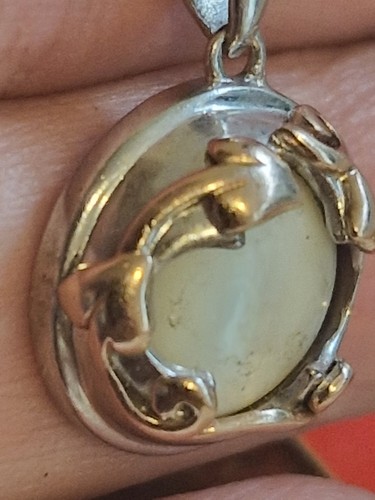 Clogau silver and gold pendant