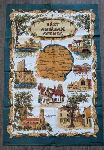 Vista tea towel east - tea,