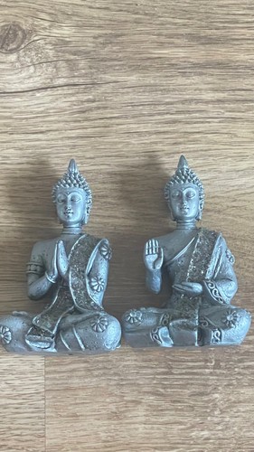 Pair small buddha ornaments - pair,
