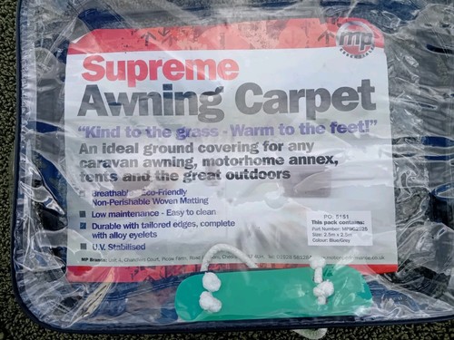 Supreme awning carpet - awning,