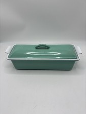 RARE Vintage 1950’s Sage Green Le Creuset Terrine
