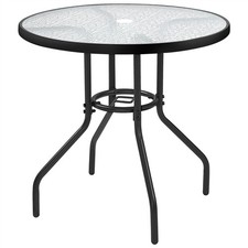 Black Rounded Outdoor Coffee
